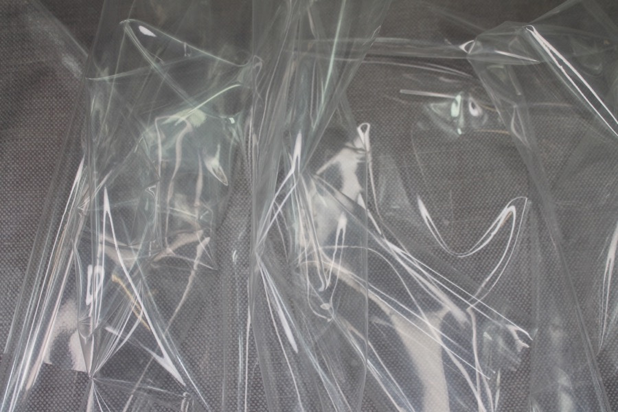 Transparent Clear PVC - 115cm wide - 1m Piece fabric, image 2 of 3