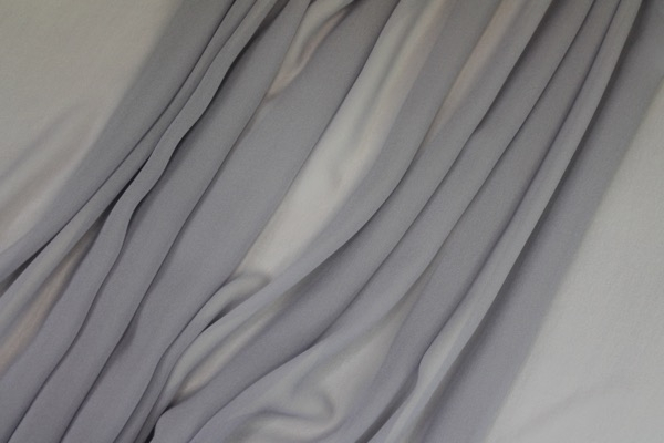 Dusty Lilac Silk Georgette - 135cm wide fabric, image 3 of 6