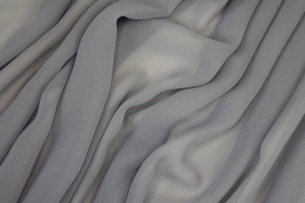 Dusty Lilac Silk Georgette - 135cm wide fabric, image 2 of 6