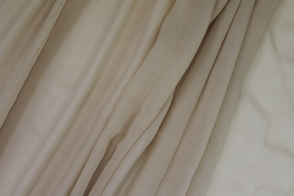 Clay Silk Georgette - 110cm wide fabric, image 3 of 6