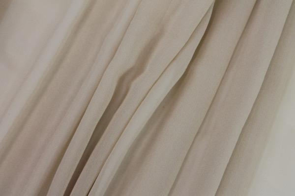 Clay Silk Georgette - 110cm wide fabric, image 4 of 6