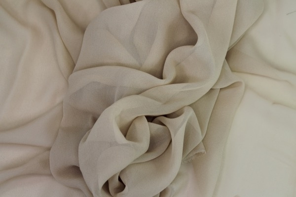 Clay Silk Georgette - 110cm wide fabric, image 6 of 6