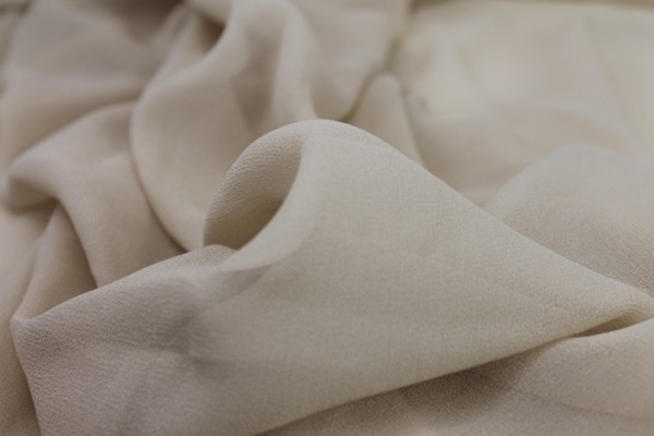 Clay Silk Georgette - 110cm wide fabric