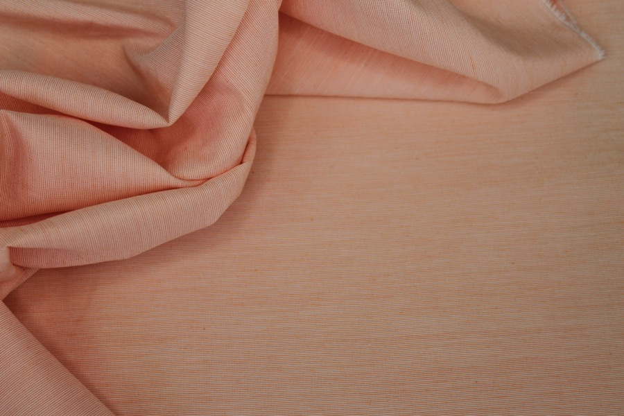 Shirting Cotton - Pale Orange fabric, image 4 of 6