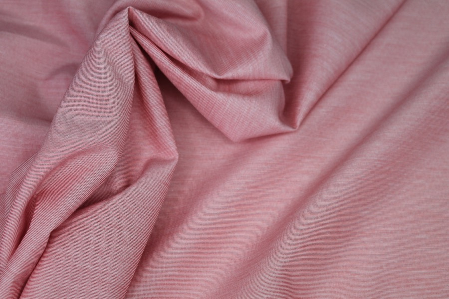 Shirting Cotton - Red fabric, image 6 of 7
