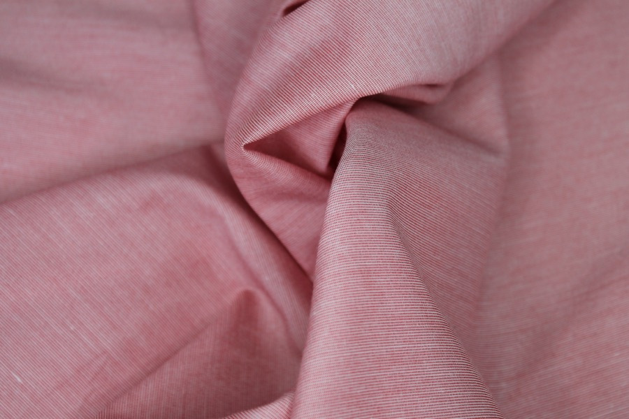 Shirting Cotton - Red fabric, image 3 of 7
