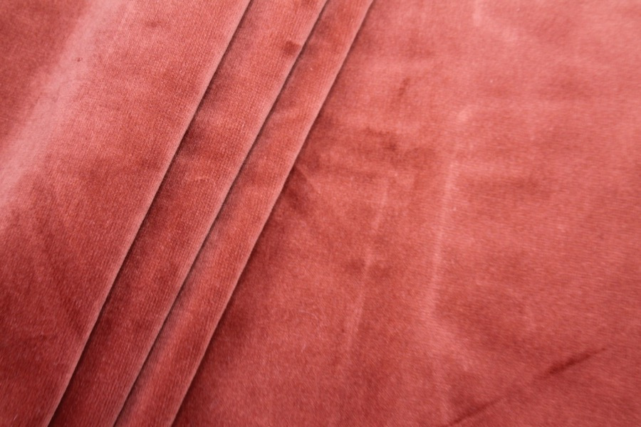 Heavy Cotton Velvet - Rust fabric, image 4 of 5