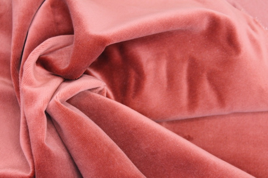 Heavy Cotton Velvet - Rust fabric, image 3 of 5