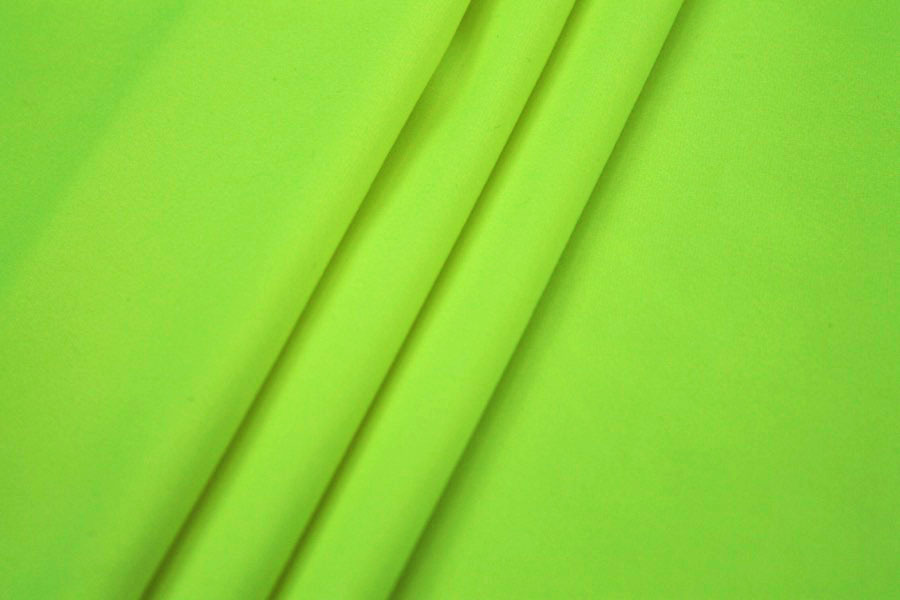 Matte Spandex - Neon Yellow fabric, image 3 of 5