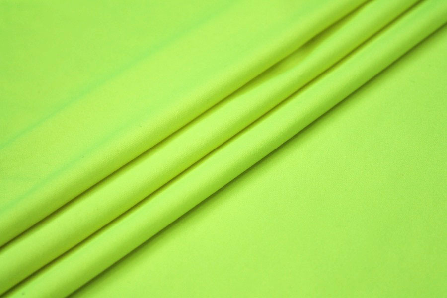 Matte Spandex - Neon Yellow fabric