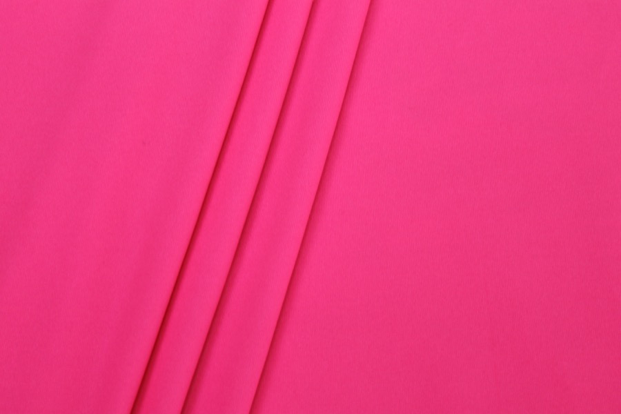 Matte Spandex - Neon Pink fabric, image 2 of 5