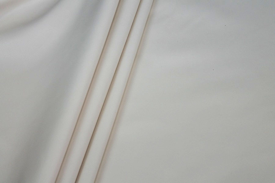 Suedette-Backed Soft Leatherette - Cream fabric, image 2 of 8