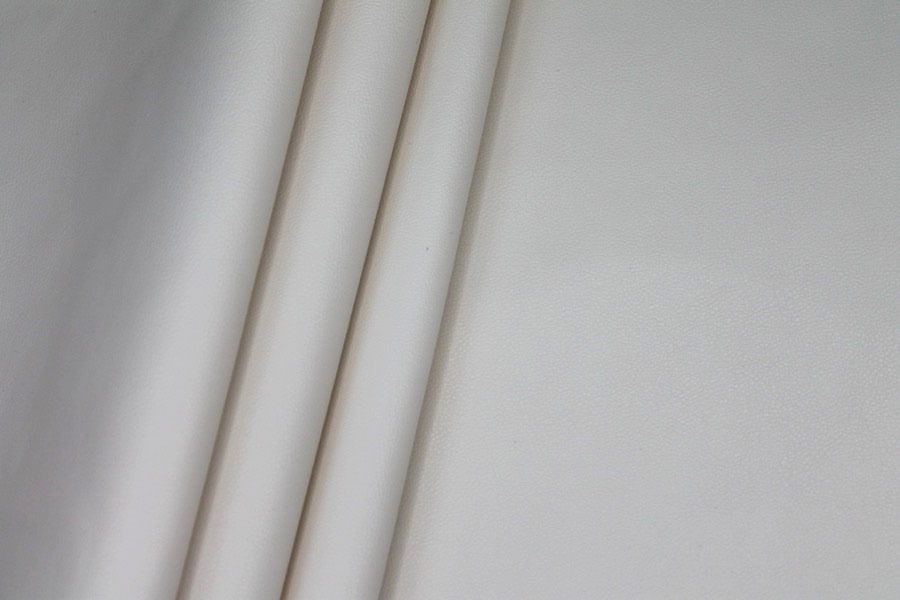 Suedette-Backed Soft Leatherette - Cream fabric, image 5 of 8