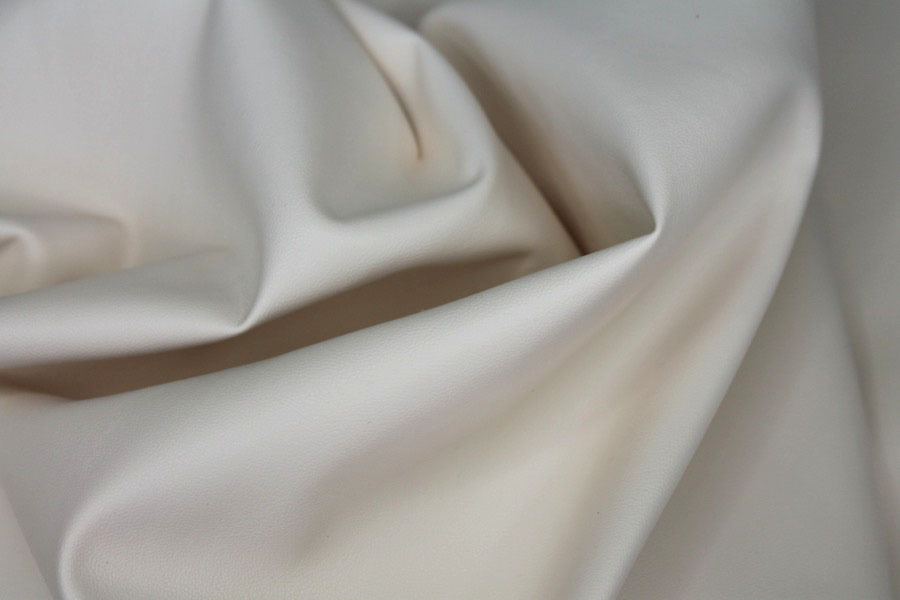 Suedette-Backed Soft Leatherette - Cream fabric, image 4 of 8