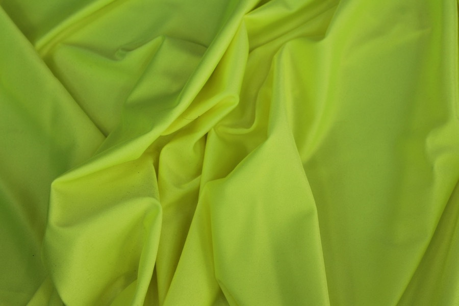 Lycra - Neon Yellow fabric, image 3 of 6