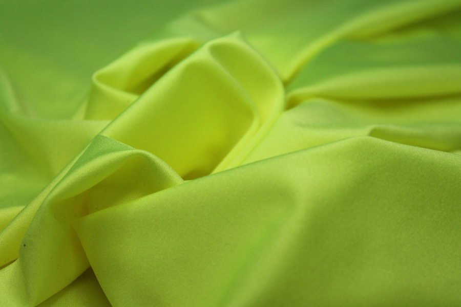 Lycra - Neon Yellow fabric, image 5 of 6