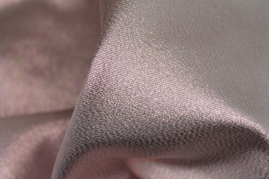 Two-Tone Lamé - Bubblegum Pink / Gold fabric, image 4 of 6