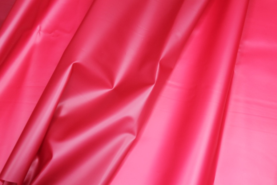 Red Semi Transparent PVC / PU fabric, image 4 of 5