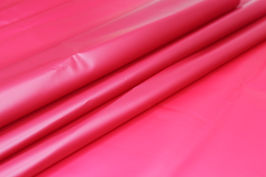 Red Semi Transparent PVC / PU fabric, image 5 of 5