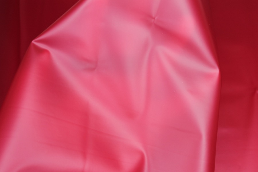 Red Semi Transparent PVC / PU fabric, image 2 of 5
