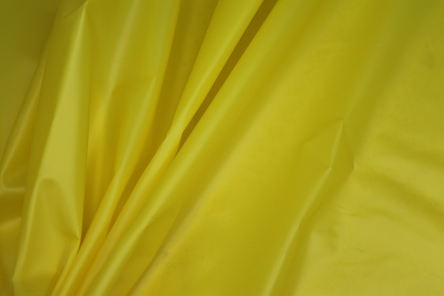 Bright Yellow Semi Transparent PVC fabric