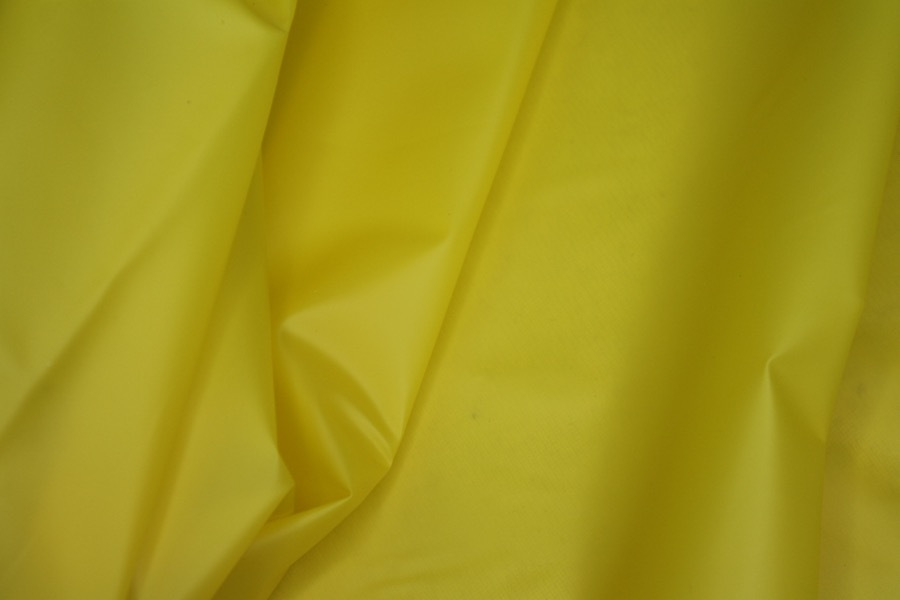 Bright Yellow Semi Transparent PVC fabric, image 2 of 5