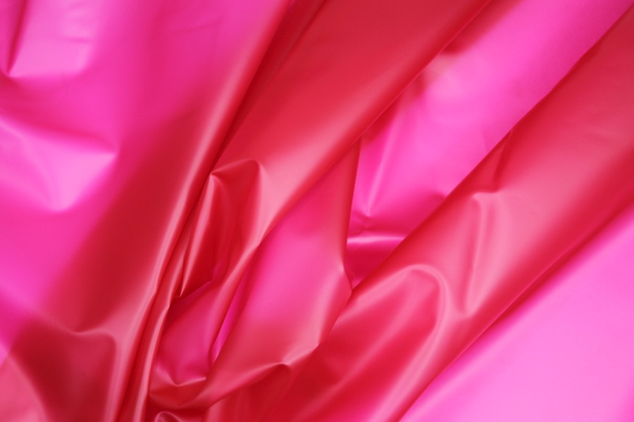 Magenta Semi Transparent PVC / PU fabric, image 4 of 5