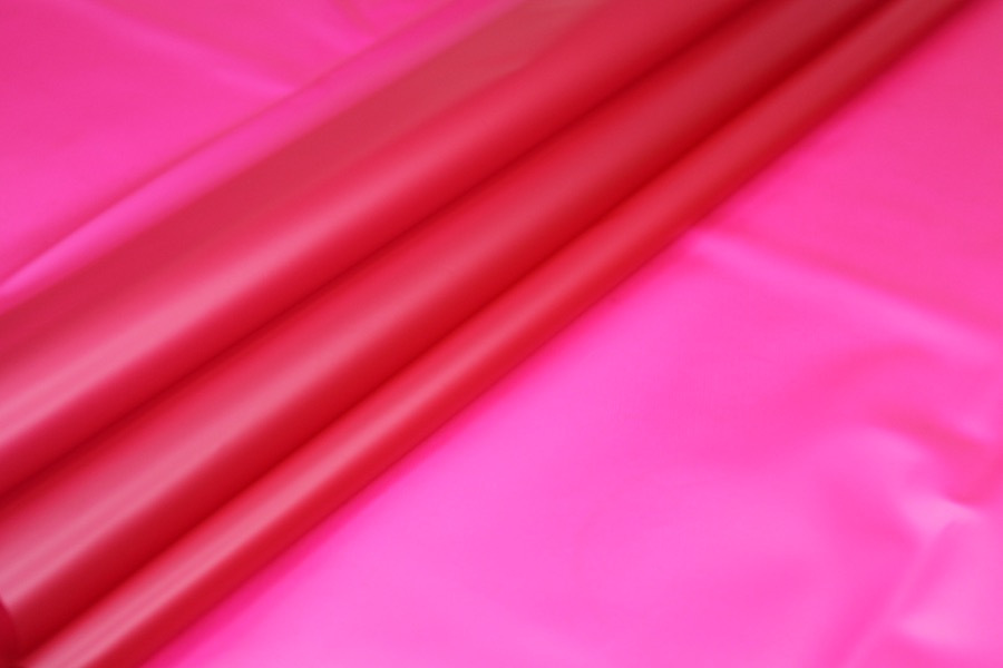 Magenta Semi Transparent PVC / PU fabric, image 5 of 5