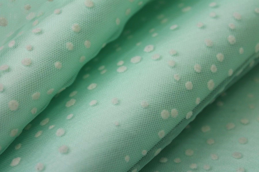 Photographed on a mint coloured background fabric