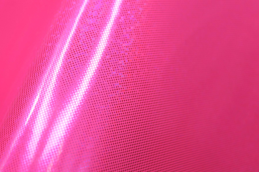 Pink Glittery Glossy PVC fabric, image 7 of 7