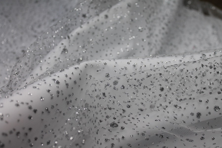 Photographed on a white fabric