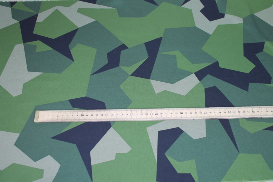Swedish Army Camouflage Cotton fabric, image 3 of 7