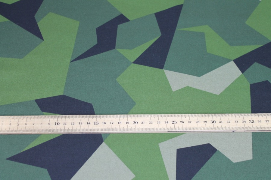 Swedish Army Camouflage Cotton fabric, image 6 of 7