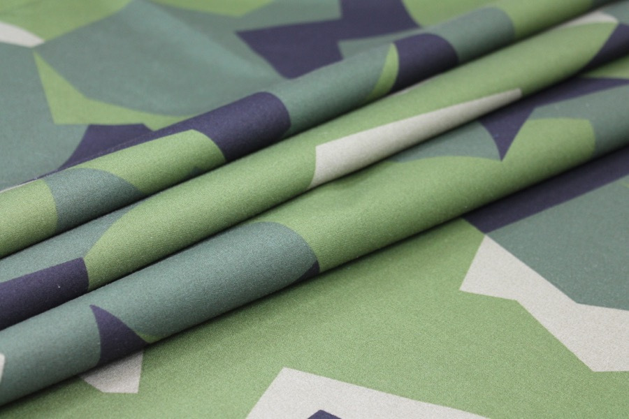 Swedish Army Camouflage Cotton fabric