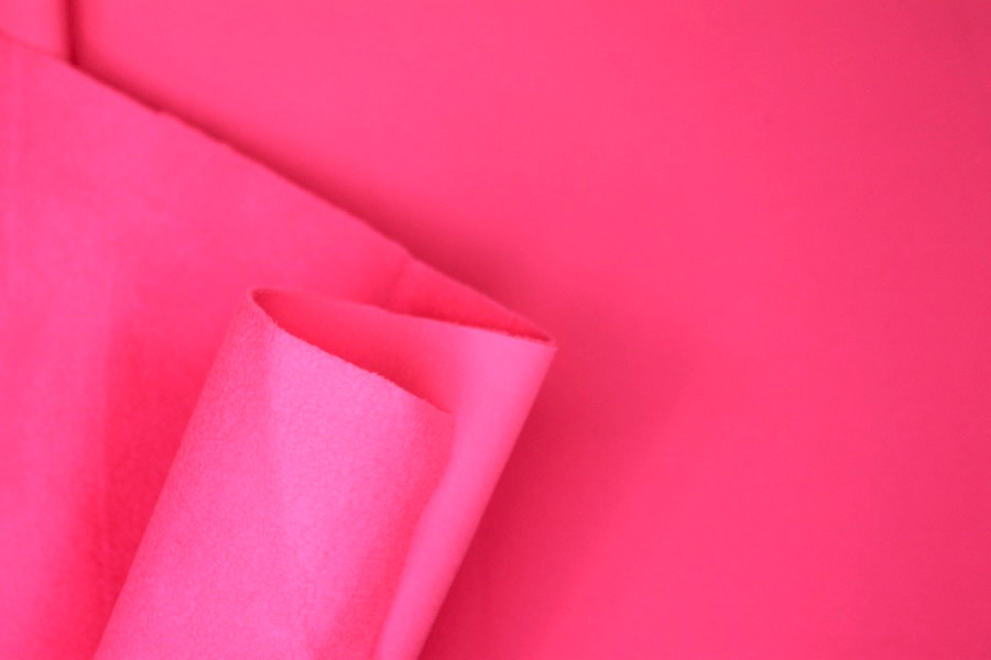 Soft Shell Jersey - Neon Pink fabric, image 3 of 6