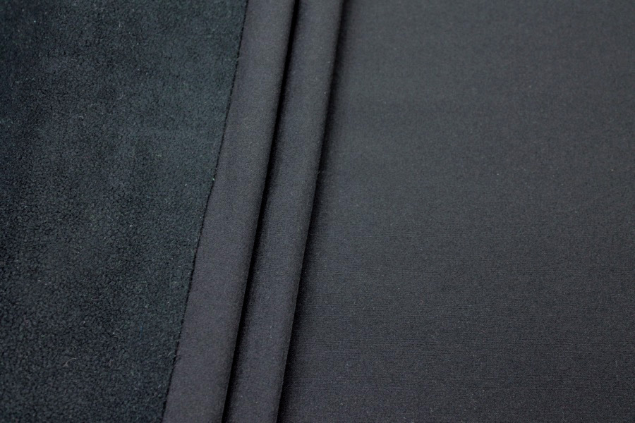 Soft Shell Jersey - Black fabric, image 5 of 5