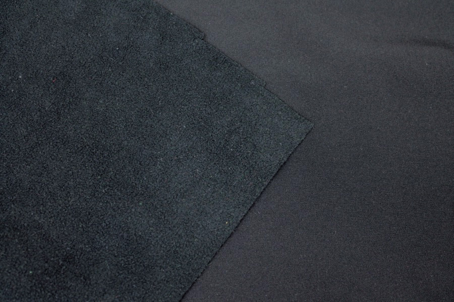 Soft Shell Jersey - Black fabric, image 4 of 5