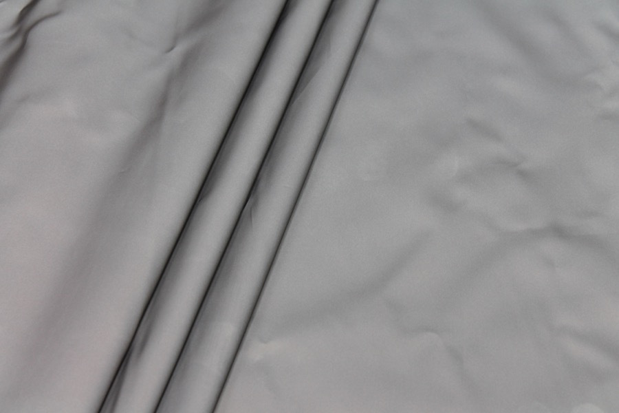Coated Reflective Polyester - Grey fabric, image 4 of 8
