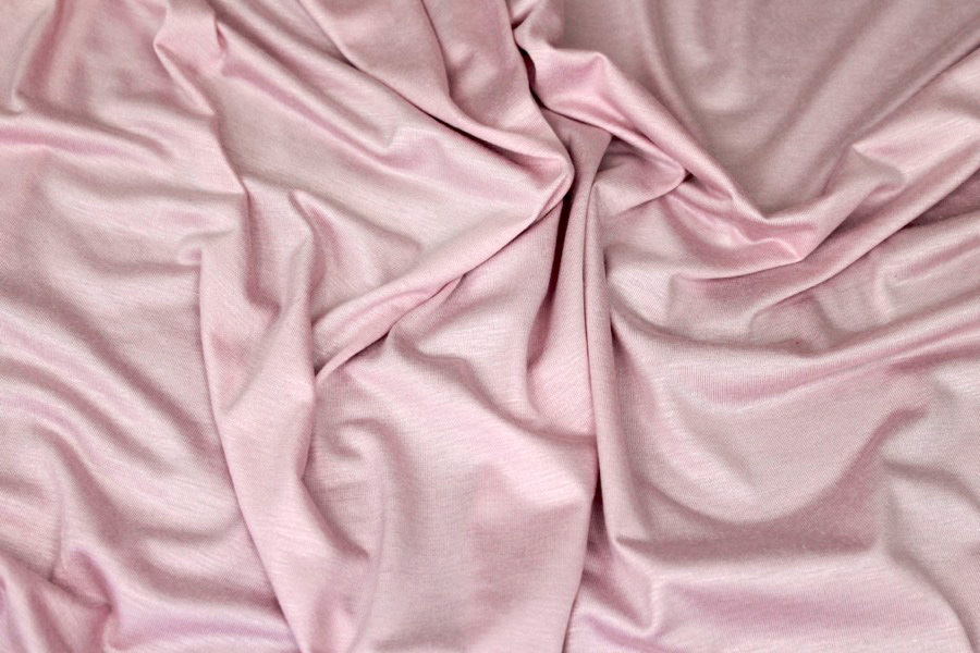 Soft Viscose Jersey - Pale Pink fabric, image 4 of 7