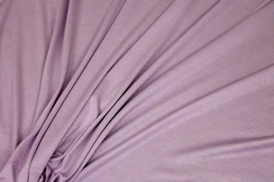 Soft Viscose Jersey - Lilac fabric, image 6 of 6