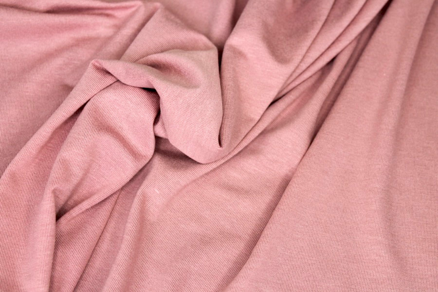 Soft Viscose Jersey - Tea Rose fabric, image 5 of 5