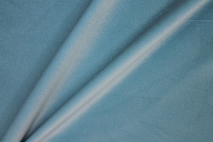 Cotton Velvet - Pale Blue fabric, image 6 of 6