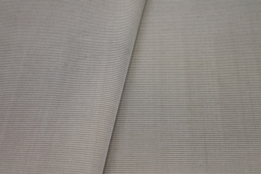 Natural Silk Cotton "Ottoman" fabric, image 4 of 5