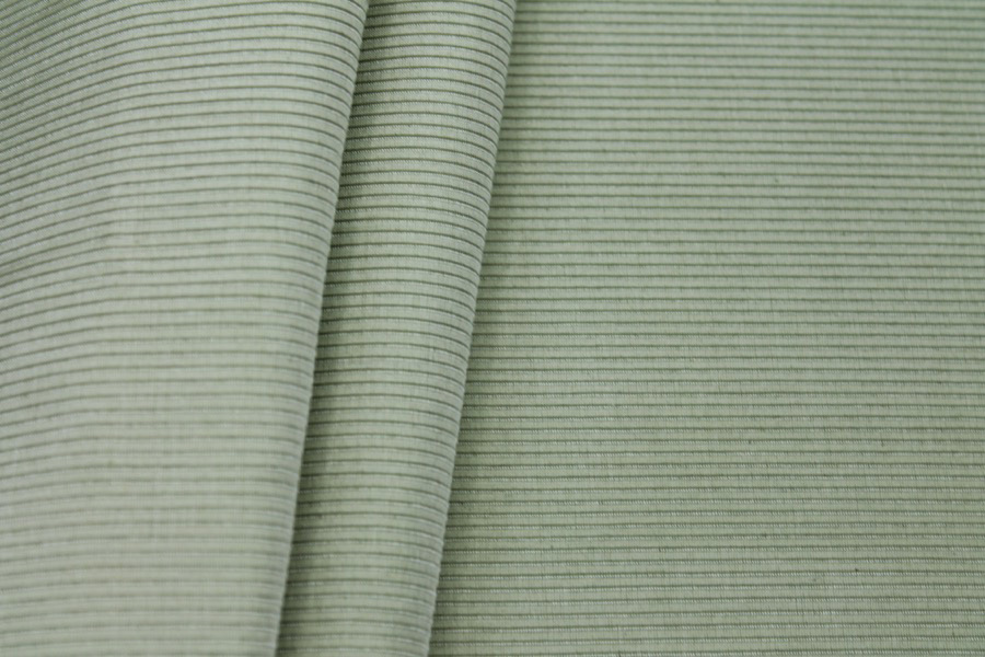 Sage Green Silk Cotton "Ottoman" fabric, image 2 of 7