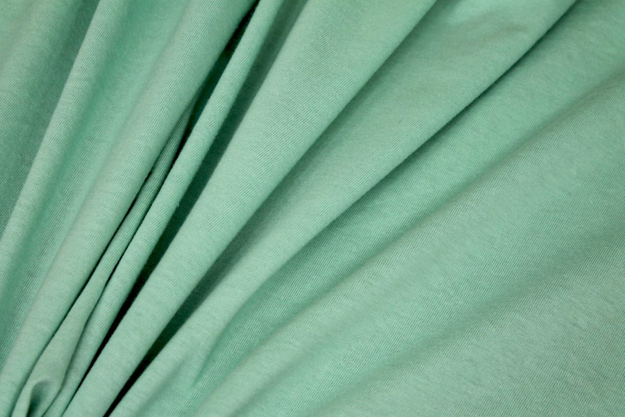 Soft Viscose Jersey - Mint fabric, image 7 of 7