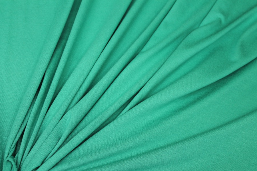 Soft Viscose Jersey - Jade fabric, image 6 of 6