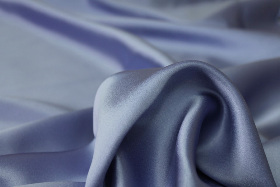 Lavender Silk Satin - 112cm wide fabric, image 2 of 5