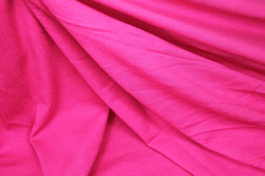 Soft Viscose Jersey - Fuchsia fabric, image 2 of 5