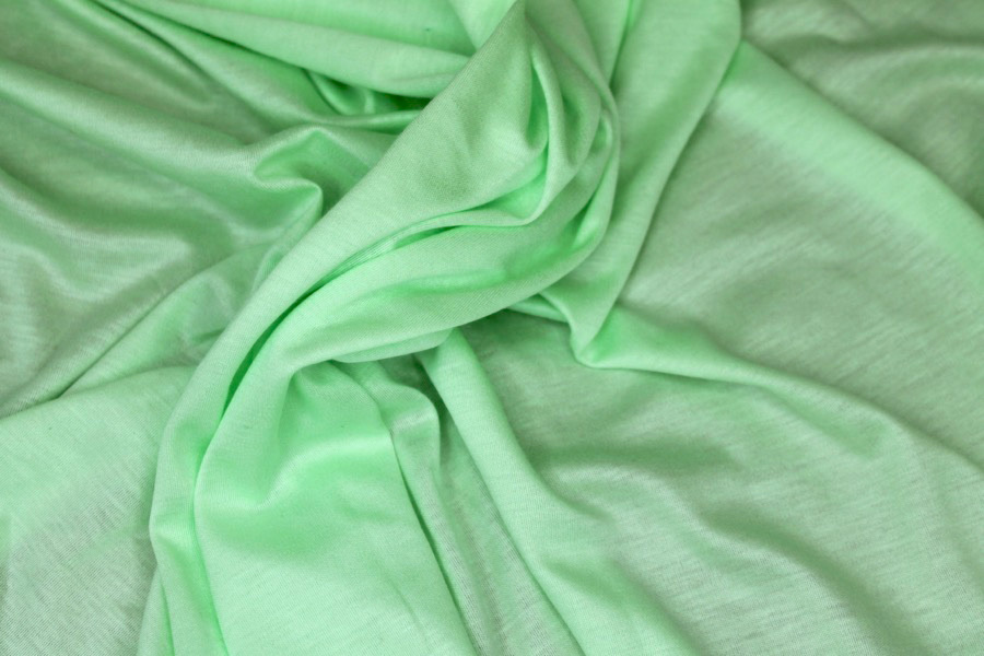 Soft Viscose Jersey - Pale Green fabric, image 5 of 6
