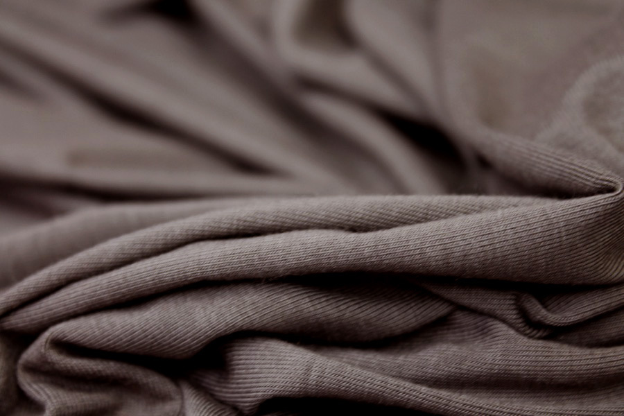 Soft Viscose Jersey - Mushroom fabric, image 6 of 6